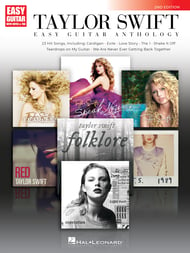 Taylor Swift Easy Guitar Anthology Guitar and Fretted sheet music cover